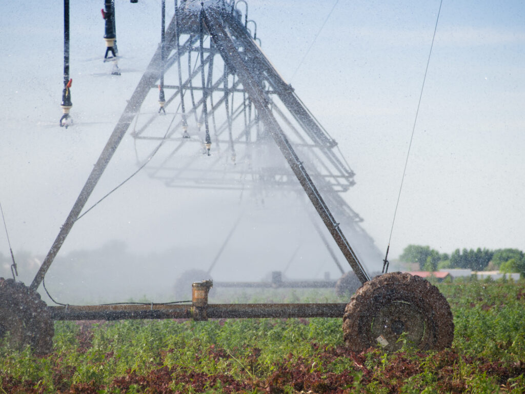 well irrigation system